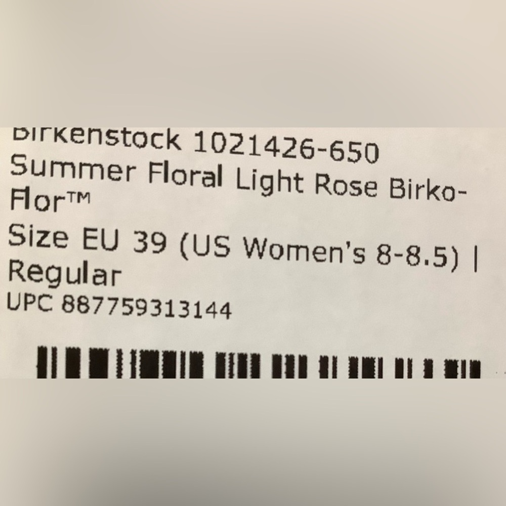 Birkenstock Gizeh Vegan Floral Sandals - Picture 7 of 7